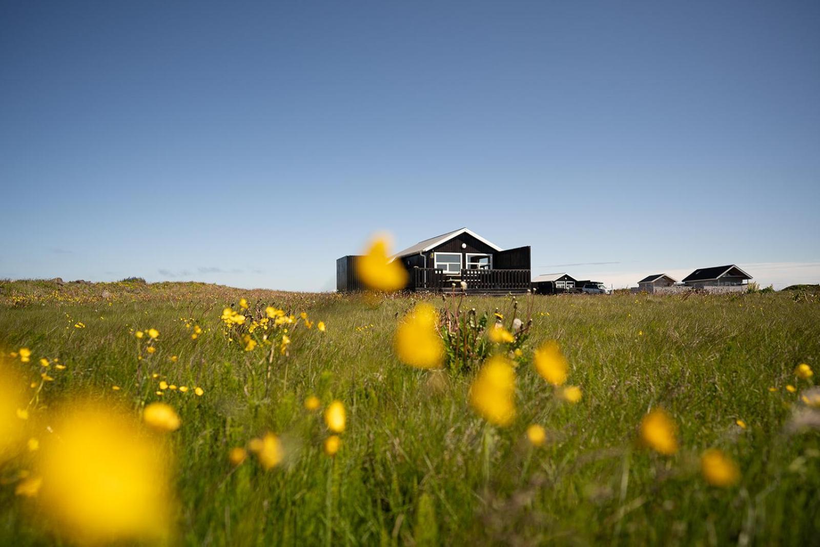 Ocean Break Cabins Sandgerði Bagian luar foto